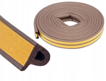 USZCZELKA USZCZELKI DO DRZWI, OKIEN typ P 6 metrów