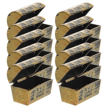 MINI SKRZYNIA SKARBÓW PIRACKIE PUDEŁKO NA COOKIES