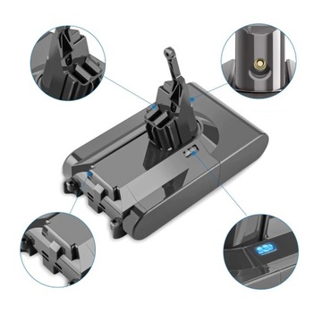 Сменный аккумулятор для Dyson V8 SV10 4600 мАч 21,6 В