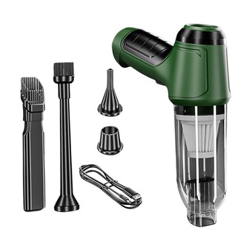 Автомобильный пылесос Робот-пылесос с зеленым