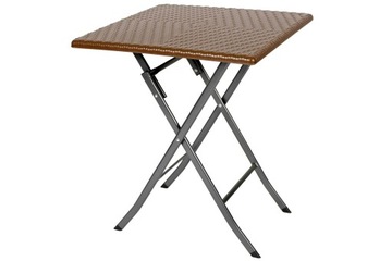 STÓŁ kwadrat OGRODOWY 62 x 62 cateringowy STOLIK