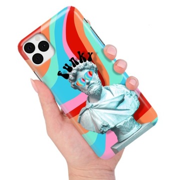 ETUI DO iPHONE 11 PRO CRAZY RAINBOWS Retro Wzory