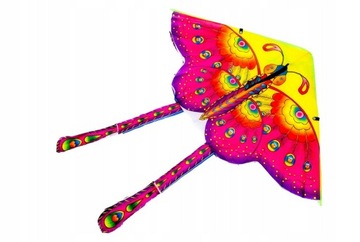 LATAWIEC SUPER LATAJĄCY LATAWIEC MOTYL 90cm KOLORY