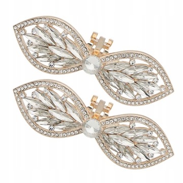 Obcasy Kokardki Rhinestone Broszka Buty Ozdoby