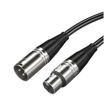 3 Pin XLR męski na żeński kabel mikrofonowy XLR ka