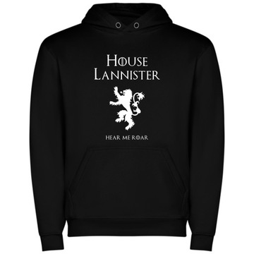 BLUZA Z KAPTUREM GRA O TRON, HOUSE LANNISTER, HEAR ME ROAR