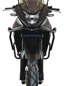 Верхние и нижние дуги безопасности HEED HONDA XL 750 TRANSALP черный + алюминиевая накладка черный