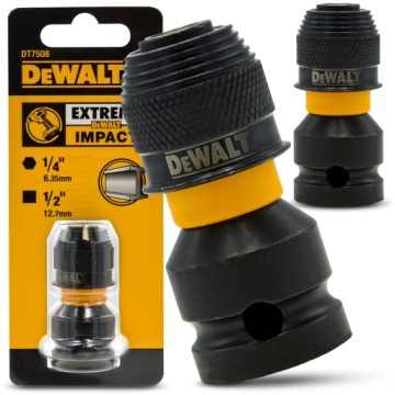 АДАПТЕР DEWALT ДЕРЖАТЕЛЬ БИТ 1/2 ДО 1/4