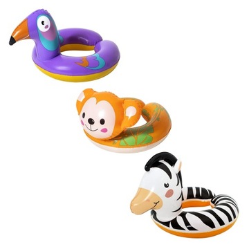Надувное кольцо 36112 SAFARI ANIMAL SWIM RING