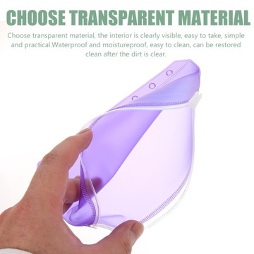 Пластиковые пакеты для документов на молнии, синие карманные файлы, пластиковые