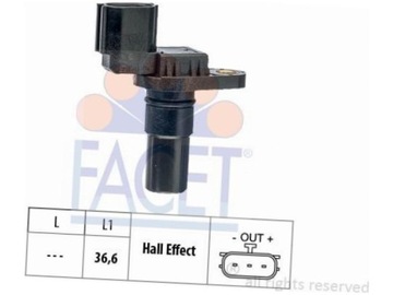 FACET 9.0710 SENZOR RYCHLOST OBRAT AUTOMATICKÁ SKŘÍŇ ŘAZENÍ