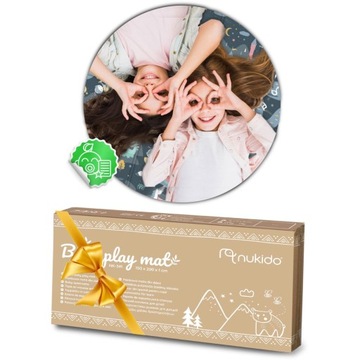 БОЛЬШОЙ ДВУХСТОРОННИЙ УЧЕБНЫЙ КОВРИК ИЗ ПЕНЫ XXL ТОЛЩИНОЙ 200x150см СКЛАДНОЙ ЛЕГКИЙ