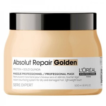 LOREAL ABSOLUT REPAIR ЗОЛОТАЯ МАСКА ДЛЯ СУХИХ ПОВРЕЖДЕННЫХ ВОЛОС 500 МЛ