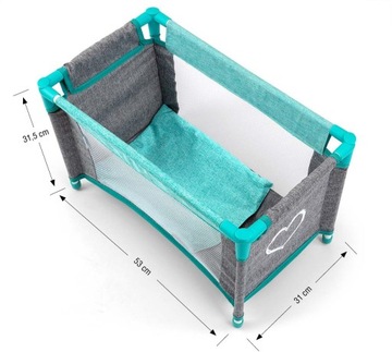 Кукольный набор Milly Mally 4in1 Качели-кровать