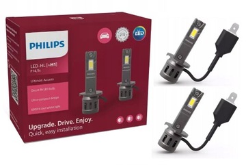 ŻARÓWKI LED H1 PHILIPS ULTINON ACCESS 12V KOMPAKTOWE 6000K ORYGINAŁ
