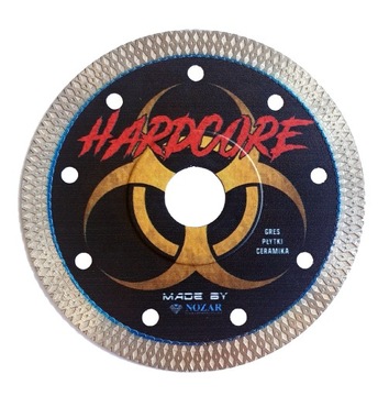 Tarcza diamentowa do cięcia gresu płytek NOZAR HARDCORE 125MM