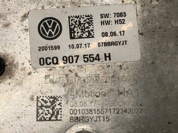 MODUL ŘÍZENÍ NÁPRAVA VW ARTEON 17-22 2.0TSI 0CQ907554H