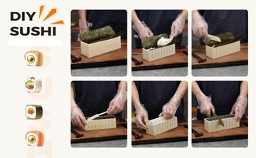 ZESTAW DO ROBIENIA SUSHI MASZYNKA PRODUKTY 10