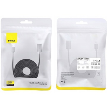 КАБЕЛЬ BASEUS USB-A ПАПА-МАМА УДЛИНИТЕЛЬНЫЙ КАБЕЛЬ USB 3.0 АДАПТЕР 5М