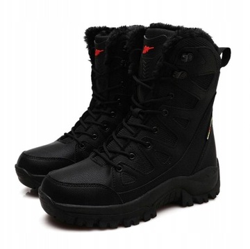 Buty Zimowe Ocieplane Wojskowe Wysokie Glany