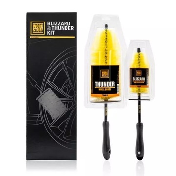 Work Stuff Blizzard & Thunder Kit - zestaw szczotek do felg