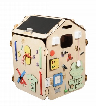 DOMEK Manipulacyjny Montessori Tablica Edykacyjna