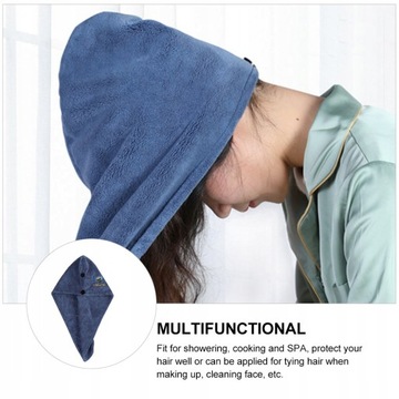 Włosy Plopping Ręcznik Kręcone Suszenie Turban