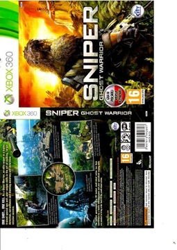 Игра для XBOX 360 SNIPER GHOST WARRIOR 1 I На польском языке PL не дай руке дрожать