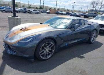 Chevrolet Corvette C7 2014 Chevrolet Corvette 2014, 6.2L, STINGRAY Z51, od ubezpieczalni 6.2 Benzyna, zdjęcie 4