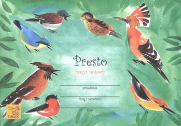 Zeszyt nutowy Presto A5