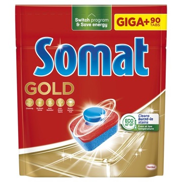 Somat Tabletki do Zmywarki Gold 90 szt