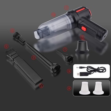 АВТОПЫЛЕСОС 120ВТ ДЛЯ СУХОЙ И ВЛАЖНОЙ РАБОТЫ