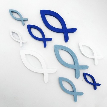 9 шт.Украшение для пляжа Уникальные рыбки в морском стиле