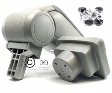 НОВЫЙ СЕРЫЙ ПОДЛОКОТНИК ДЛЯ SKODA FABIA И MK1