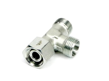 Trójnik hydrauliczny niesymetryczny metryczny BBA