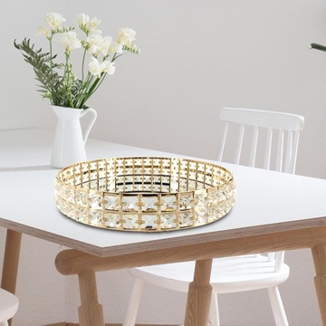 Perfumy Taca do makijażu Tace toaletowe Eleganckie 35 cm