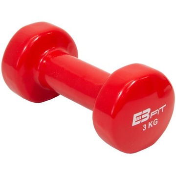 HANTLA HANTELKA WINYLOWA DO ĆWICZEŃ FITNESS CROSSFIT 3 KG VDB ENERO FIT