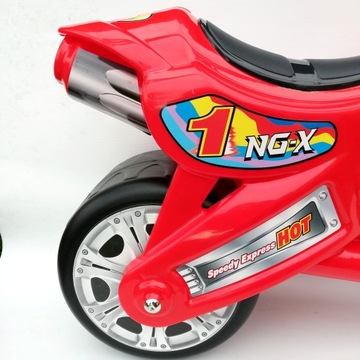 Motor jeździk rowerek biegowy Motorek pchacz