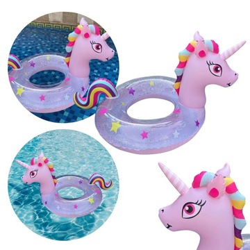 ДЕТСКИЙ НАДУВНОЙ КОЛЬЦО ДЛЯ ПЛАВАНИЯ ЕДИНОРОГА