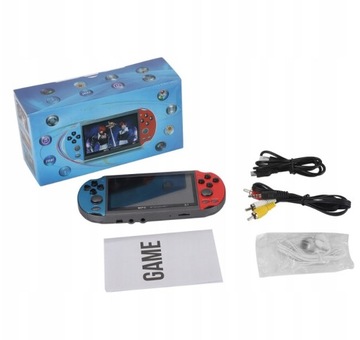 KONSOLA PRZENOŚNA DO GIER 1000 GIER RETRO 8GB MENU PL TV