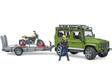 Фигурка мотора прицепа Bruder Land Rover 02589