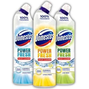 Domestos Żel do WC Mix Zapachów 700ml x3