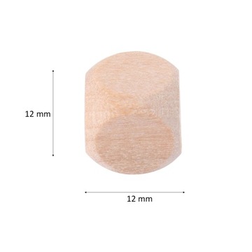 50 шт. ДЕРЕВЯННЫЙ КУБ ПОЛЫЙ КУБИК ДЛЯ ПОДЕЛКИ