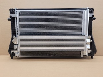 KOMPLET CHŁODNIC WENTYLATORY AUDI Q3 F3 83A USA