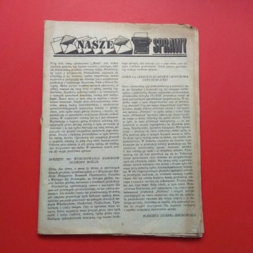 Nasze sprawy hasło ogrodnicze