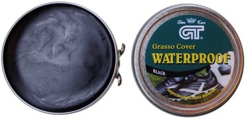 ВОСКОВАЯ ПРОПИТКА, ЧЕРНЫЙ ЖИР ДЛЯ ОБУВИ КОЖАНОЙ 50 мл