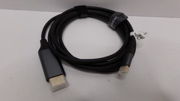 ВИДЕОКАБЕЛЬ HDMI-USB-C ДЛИНОЙ 1,8 М