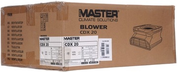 МАСТЕР CDX 20 ВЕНТИЛЯТОР