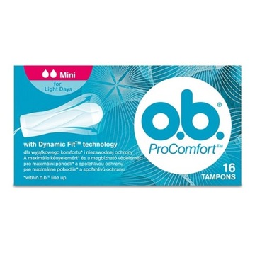 o.b.Tampony ProComfort Mini 16szt