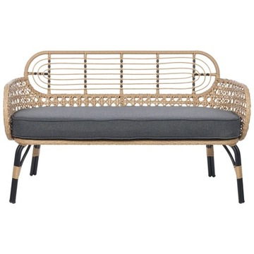 SOFA OGRODOWA KANAPA RATTANOWA MEBLE OGRODOWE